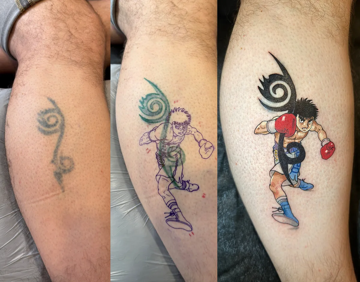 Cover-up tattoo artwork